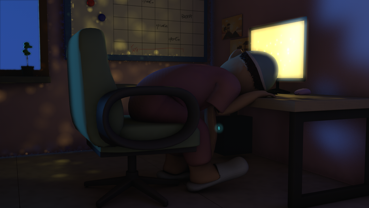 Desk Elf — Scene 01