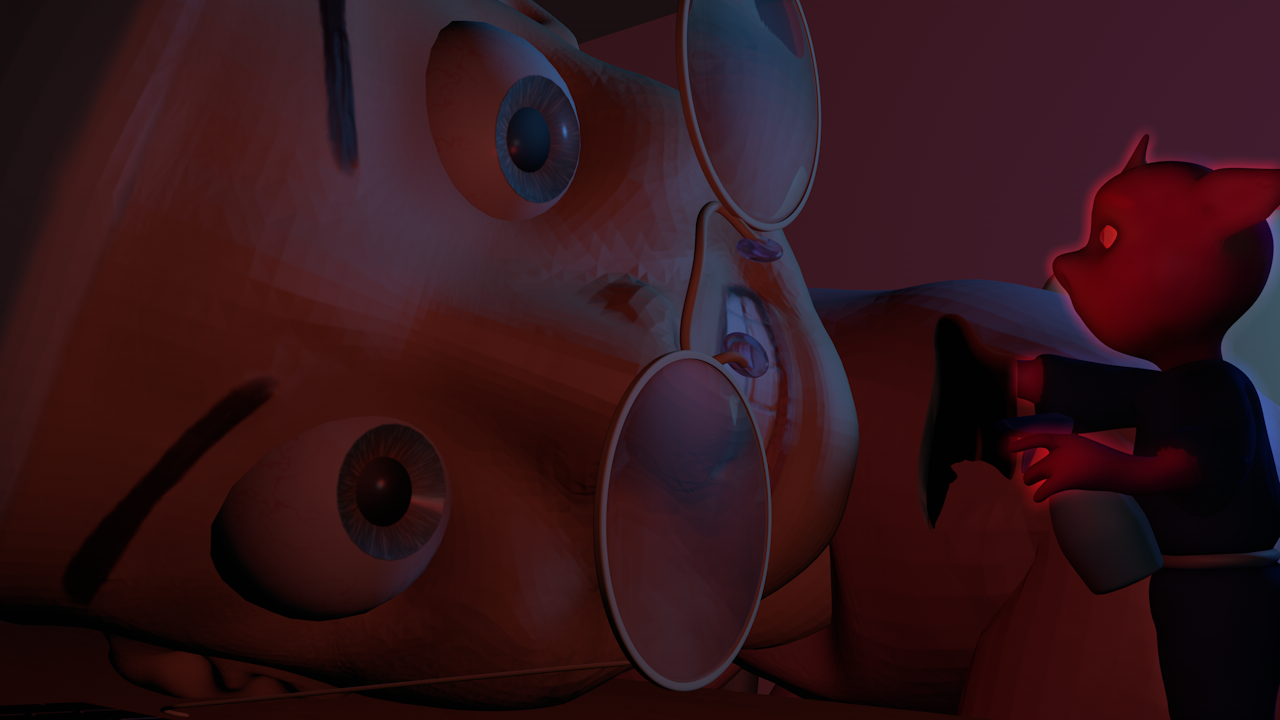 Panda Bat — render
