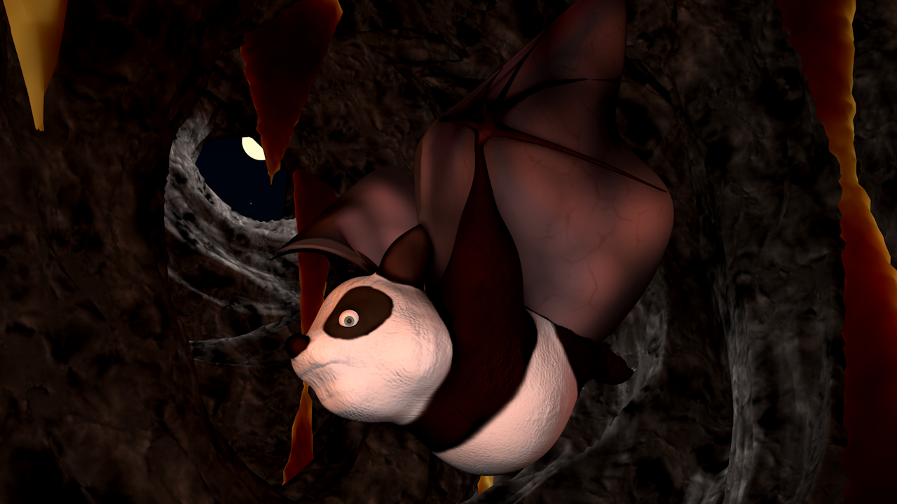 Panda Bat — render 1